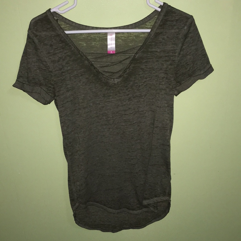 Olive green Basic Tee!